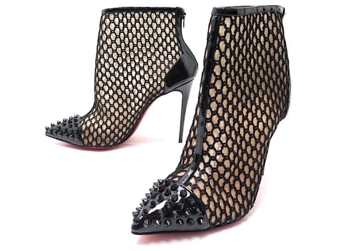 Louboutin fishnet sale heels