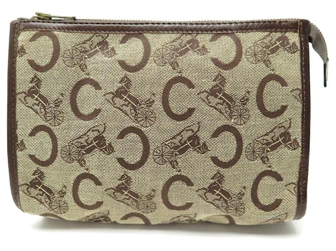 Vintage Accessory Pouch Bag in brown monogram canvas