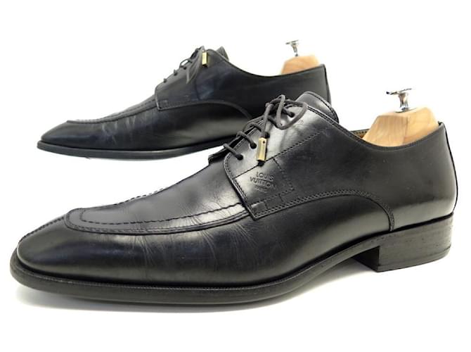 ZAPATOS DE CAZA DERBY LOUIS VUITTON 9.5 43.5 Zapatos de cuero negro  ref.784762