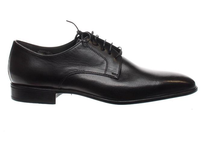 Moreschi Scarpe stringate in pelle nera Nero