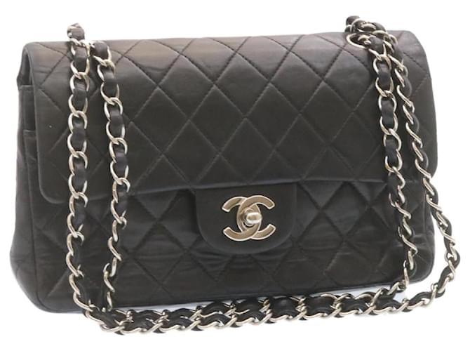 Chanel Timeless Black Leather  ref.785051