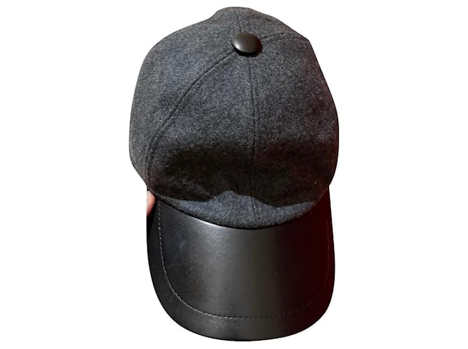 Minelli Hats Multiple colors Leather Polyester Wool  ref.785093