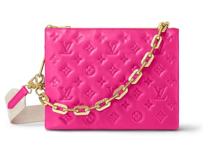 Louis Vuitton LV Coussin Rose Miami Pink Leather ref.785095 - Joli Closet