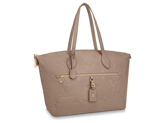 Louis Vuitton LV Travel bag monogram empreinte dove Grey Leather  ref.785428