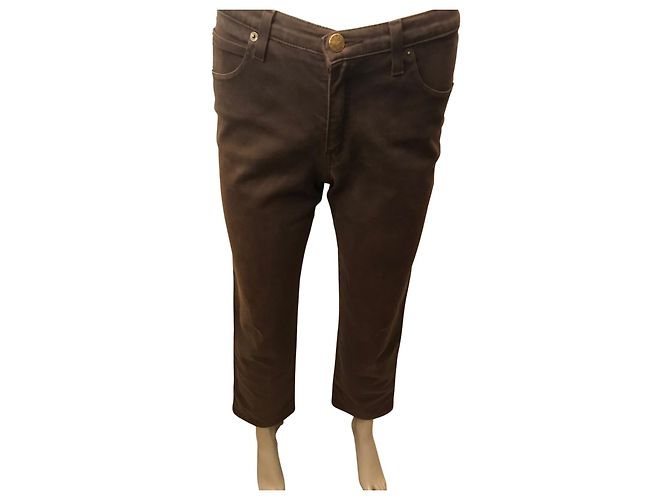 Armani Jeans vaqueros marrones Marrón oscuro 