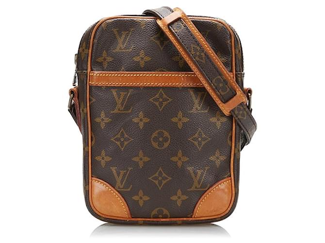 Louis Vuitton Women's Danube Monogram Canvas M45266 Brown With