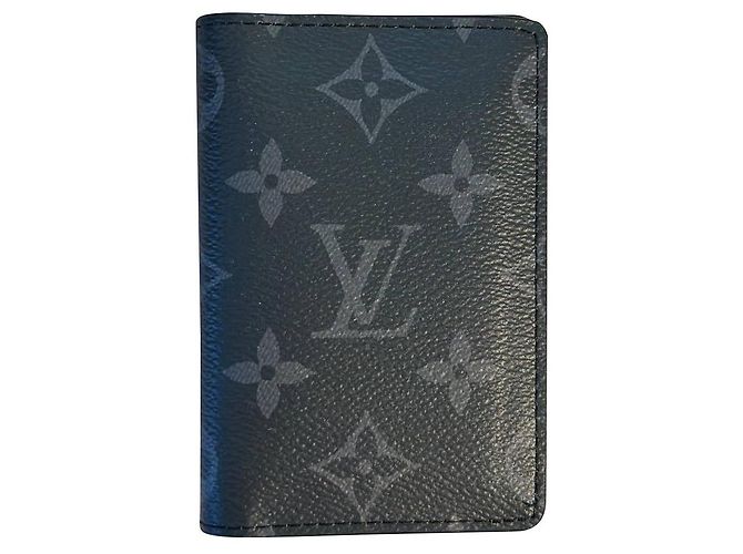 Louis Vuitton Portacarte Lv Organizer Monogram Eclipse nero