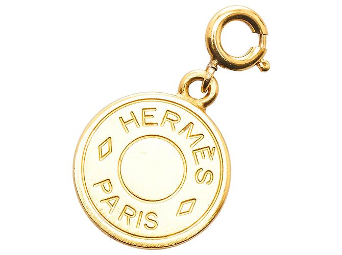 Ring Hermès Ciondolo Hermes Gold Clou de Selle D'oro
