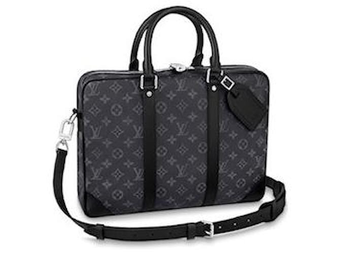 Louis Vuitton LV Porte-Document Voyage PM Black  ref.786026