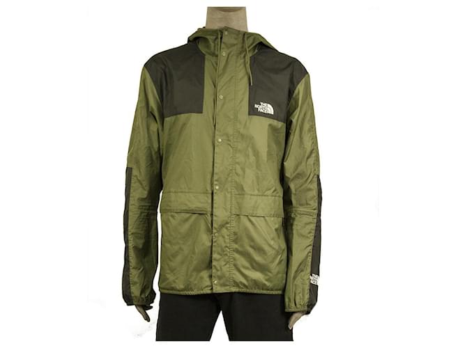 The North Face Seasonal Mountain Jacket Green Black Lightweight