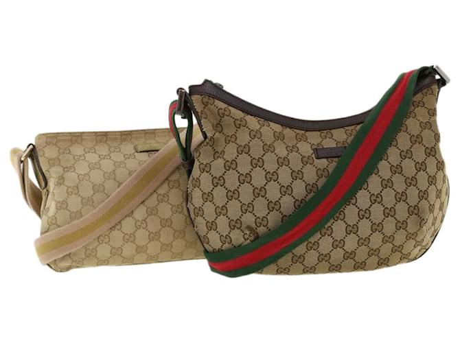 Gucci canvas hot sale sling bag