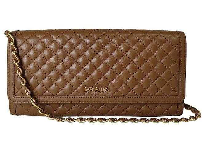 Prada quilted wallet best sale