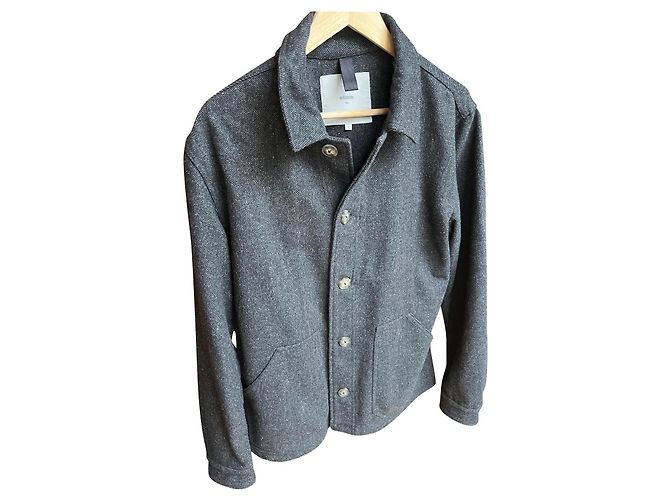 Minimum Charles Grey Wool Coat