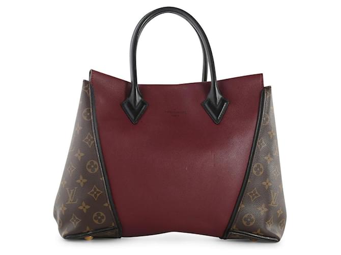 Louis Vuitton Red/Brown Monogram Canvas and Leather W PM Tote Bag