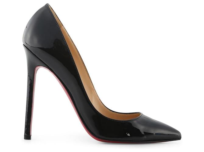 Christian Louboutin Black Patent Leather Pigalle Pumps  ref.786796