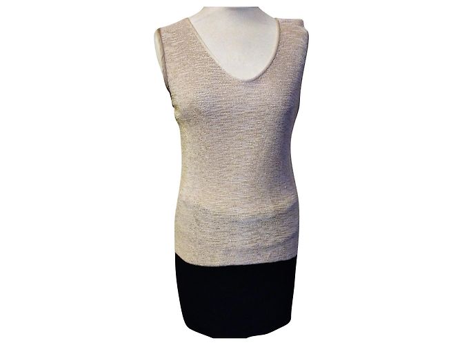ARMANI SWEATER LIGHT TRENDY ABEND T 38/40 Beige