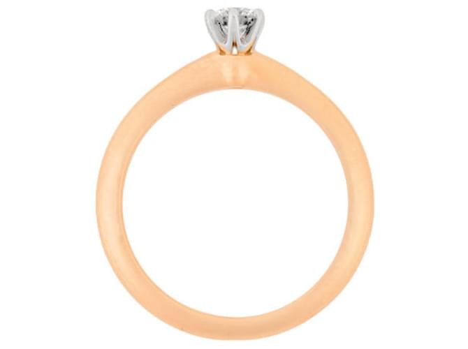 Tiffany & Co Solitaire Golden Pink gold  ref.787667