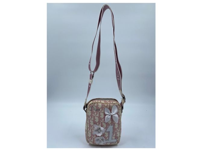 Bolsa transversal Dior rosa