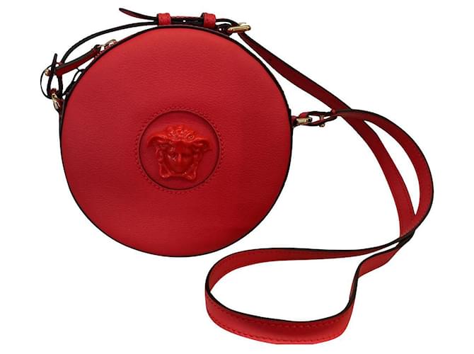 bag versace new Red Leather  ref.787870