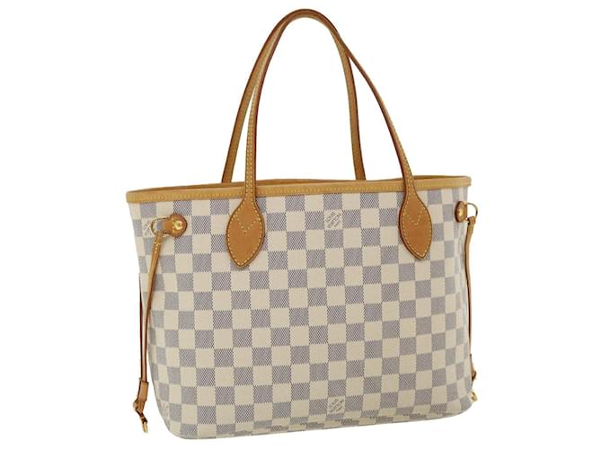 Louis Vuitton Neverfull PM White Cloth  ref.788316