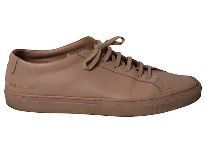 Autre Marque Common Projects Achillies Sneakers in Pink Leather  ref.788403
