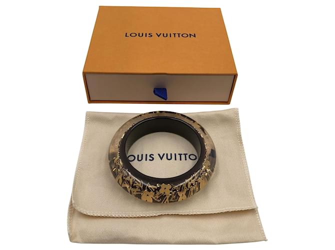 Louis Vuitton Inclusion Brown Bangle Bracelet Louis Vuitton