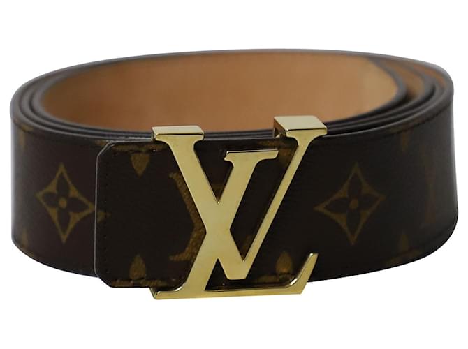 Cinturón de Louis Vuitton Castaño Cuero  ref.788640
