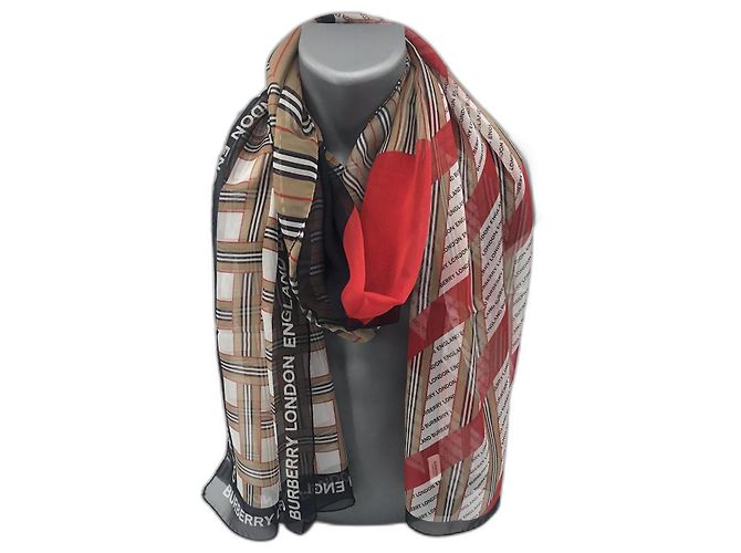 BURBERRY Lusso/VIP- 210X70 cm Panno Multicolore