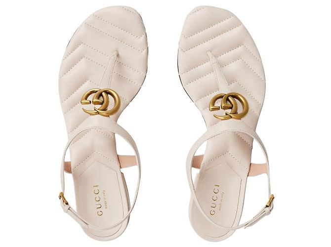 Marmont GUCCI-MONOGRAMM-SANDALEN