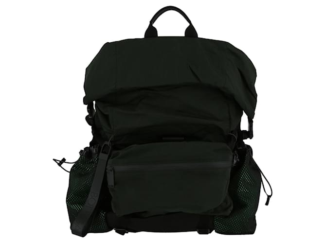 Bottega Veneta Nylon Fold-top Backpack Green  ref.789352