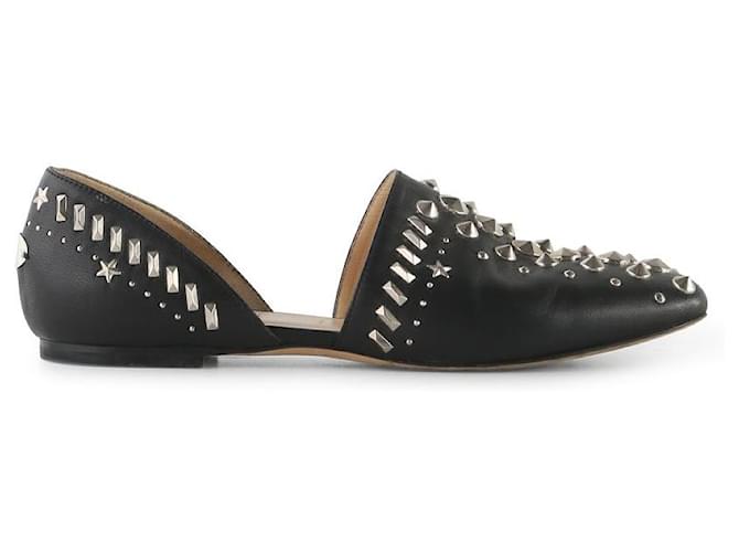 jimmy choo globe studded flats