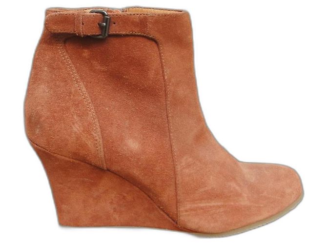 low boots Lanvin p 37 Corail