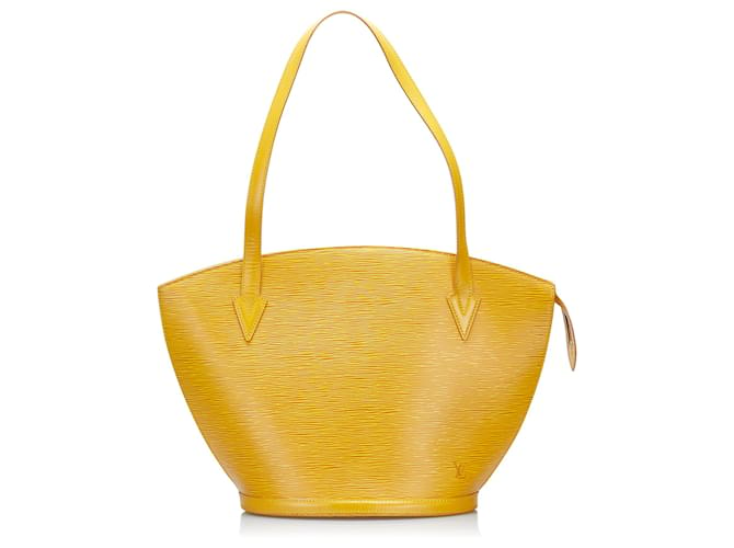 Louis Vuitton Yellow Epi Saint Jacques PM Long Strap Leather  ref.790654
