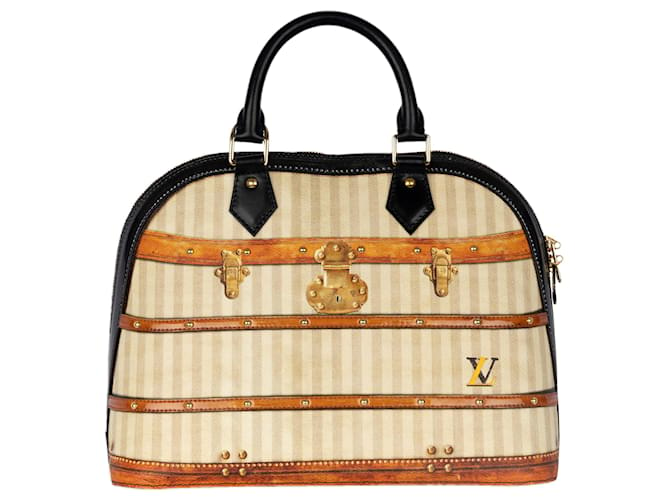 Louis Vuitton Time Trunk Alma PM Leather  ref.790742