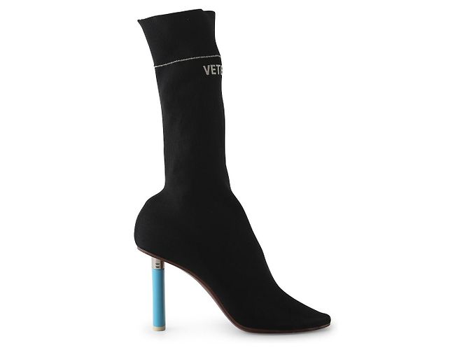 Vêtements Vetements Blue Lighter Heel Sock Boots