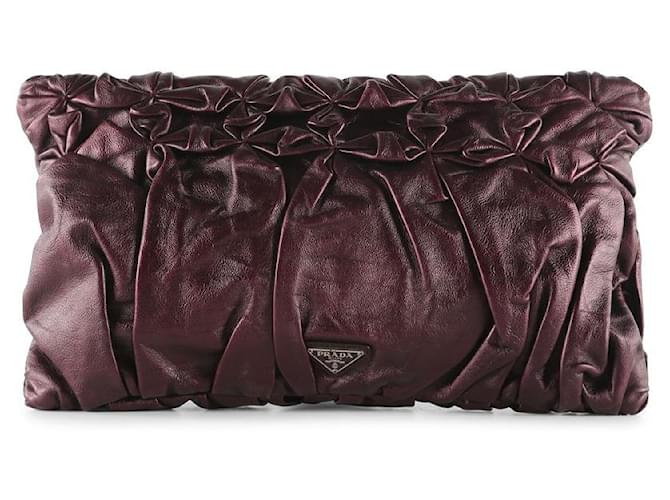 prada pochette viola