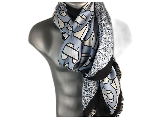 BURBERRY - Pezzo VIP eccezionale - 100% cachemire Blu