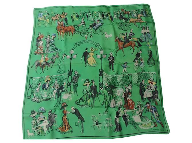 Hermès ARMENONVILLE Multicolore Seta