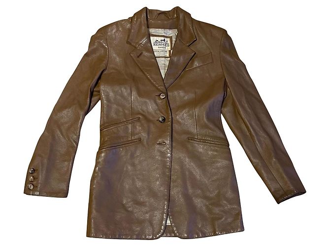 Hermès Jackets Light brown