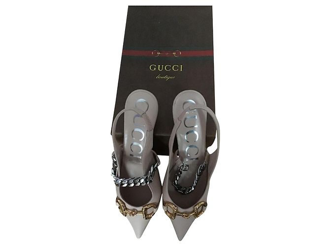 Slingback Gucci Light Link Rosa
