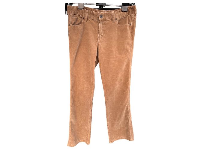 Calvin Klein Samt Hose Bronze Größe M