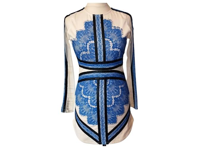 Autre Marque SHEINSIDE KLEID KLEID ABEND TM ODER 34/36 Aus weiß 