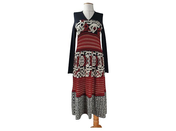 Etro Maxikleid Mehrfarbig Mehrfarben