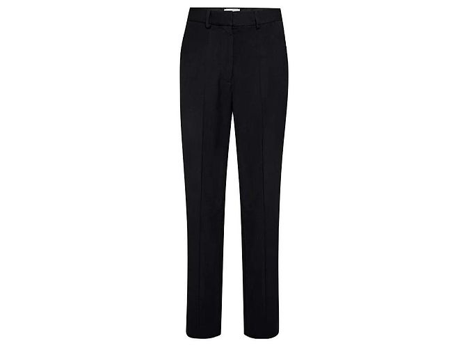 Calça smoking Forte Forte em lã e viscose preta Preto