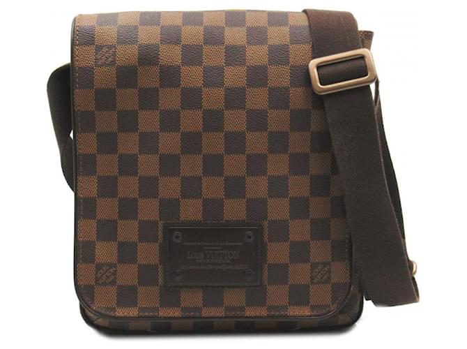 Louis Vuitton Damier Ebene Brooklyn PM Crossbody Bag