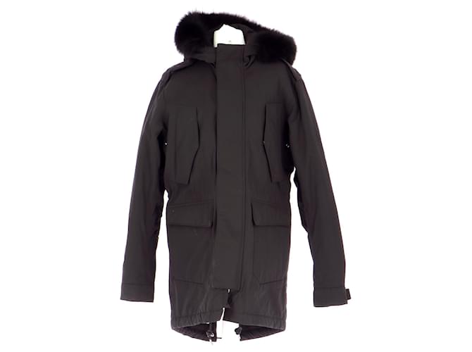The Kooples Down jacket / Parka Black Polyamide  ref.791973