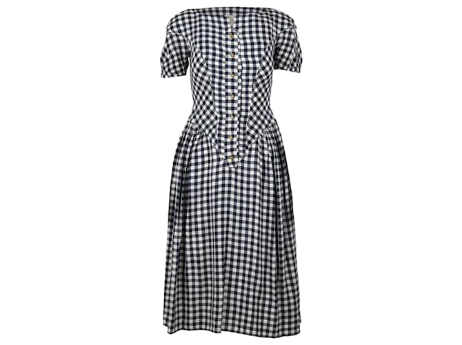 Vivienne Westwood Checkered Midi Dress  ref.792071
