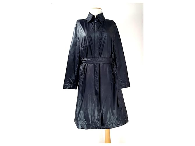 Filippa K Trench coats Black Nylon  ref.792571