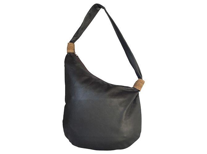 Autre Marque Borsa a tracolla Borbonese a tracolla Nero 