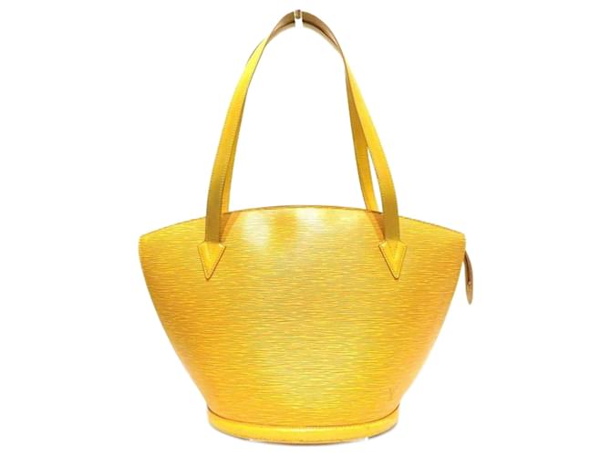 Louis Vuitton Saint Jacques Yellow Leather  ref.793200